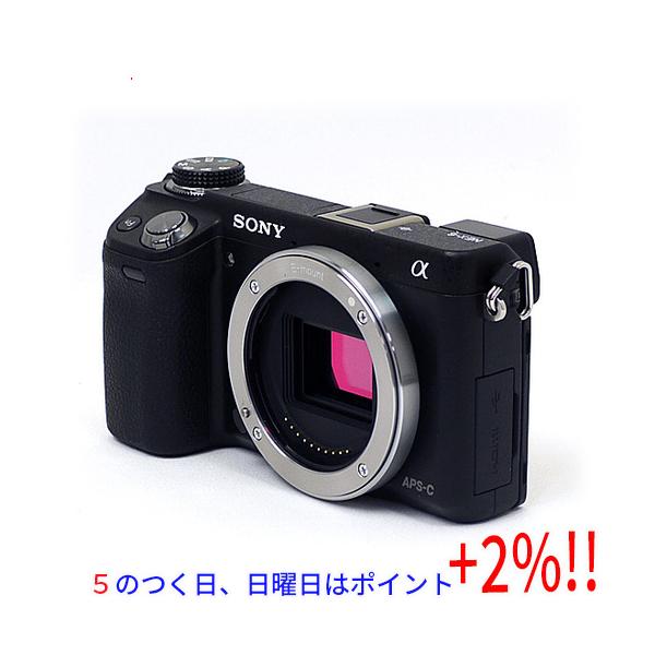 【５のつく日！ゾロ目の日！日曜日はポイント+3％！】【中古】SONY デジタル一眼α ボディ NEX-6-B 本体のみ