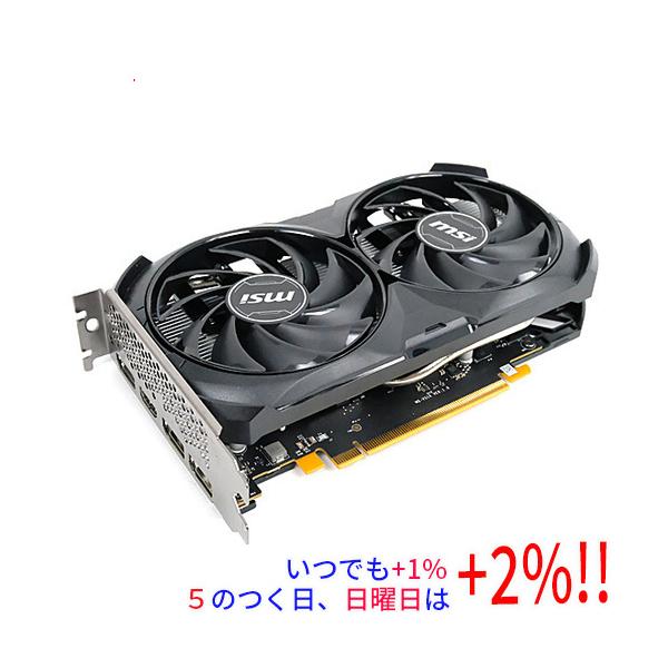 MSI 【中古】MSI製グラボ GeForce RTX 4060 VENTUS 2X BLACK 8G OC