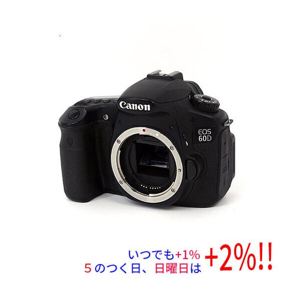 【いつでも+1％！5のつく日と日曜日は+2%！】【爆買】【中古】Canon製 デジタル一眼レフカメラ EOS 60D ボディ