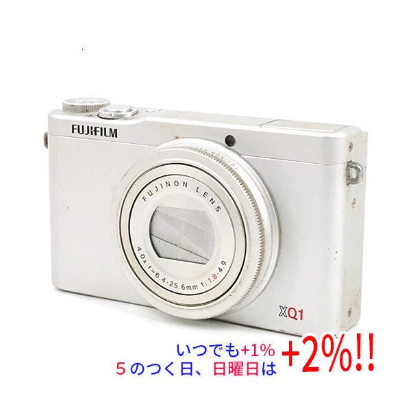 【極美品】デジタルカメラ FUJI FILM XQ1 SILVER Amazon | FUJIFILM デジタルカメラ XQ1 シルバー F FX-XQ1S