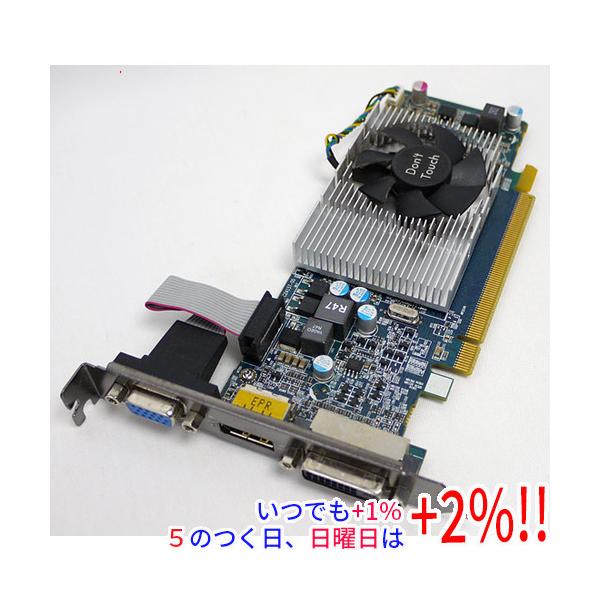 【商品名：】グラフィックボード Radeon HD 7570 1GB DDR3 V/D/DP　／　【商品状態：】動作確認済の中古品です。／ ／ ※中古品ですので、傷、汚れ等ある場合がございます。　／　【検索用キーワード：】≪ビデオカード 即...