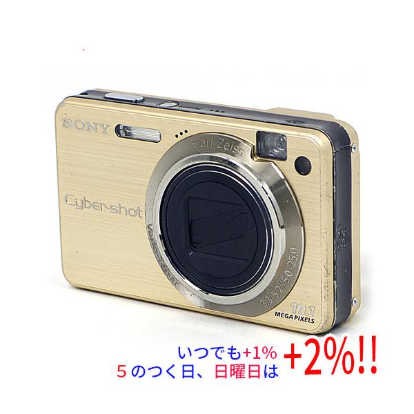 【いつでも+1％！5のつく日と日曜日は+2%！】【爆買】【中古】SONY製 Cyber-shot DSC-W170 ゴールド 1010万画素 本体のみ