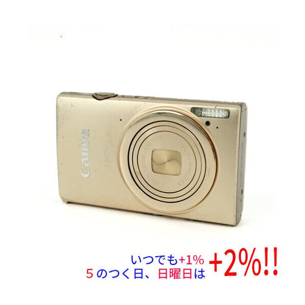 【いつでも+1％！5のつく日と日曜日は+2%！】【爆買】【中古】Canon製 デジカメ IXY 430F ゴールド 1610万画素 訳あり