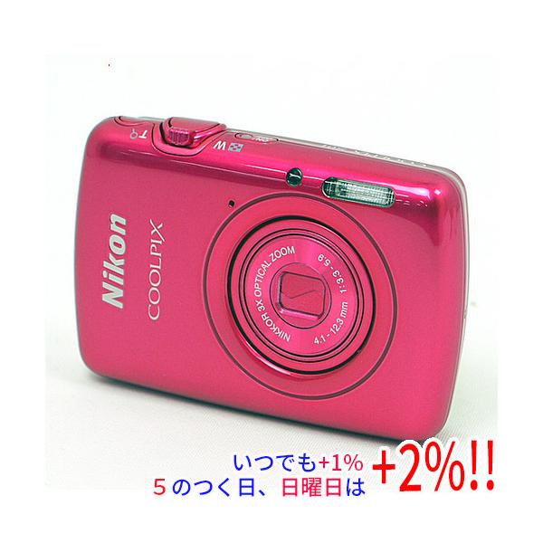 ニコン（Nikon） 【中古】Nikon デジカメ COOLPIX S01 ピンク 1014万