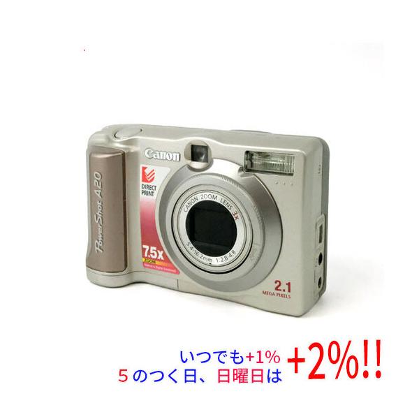 希少【動作Ok】Canon PowerShot A20　デジタルカメラ コンパクトデジタルカメラ】PowerShot A20 機種仕様