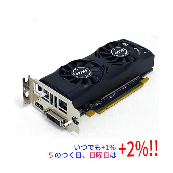 MSI 【中古】MSI製グラボ GeForce GTX 1650 4GT LP J PCIExp 4GB