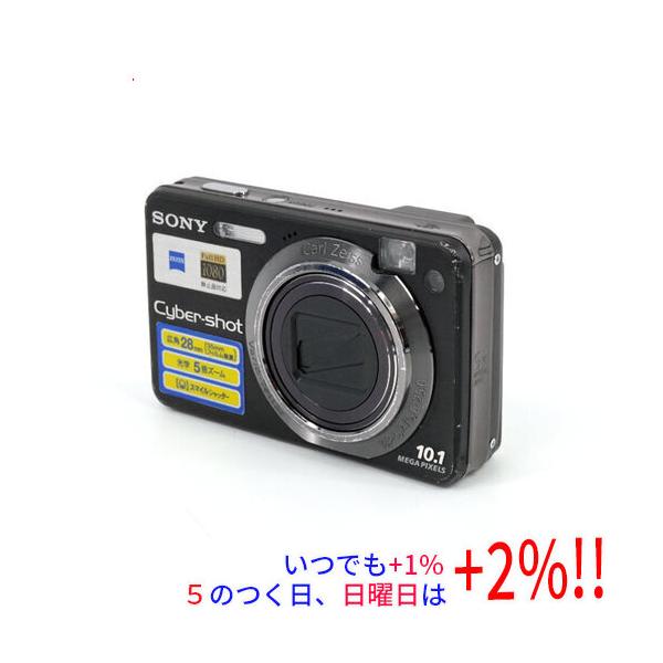 【いつでも+1％！5のつく日と日曜日は+2%！】【爆買】【中古】SONY製 Cyber-shot DSC-W170 ブラック 1010万画素