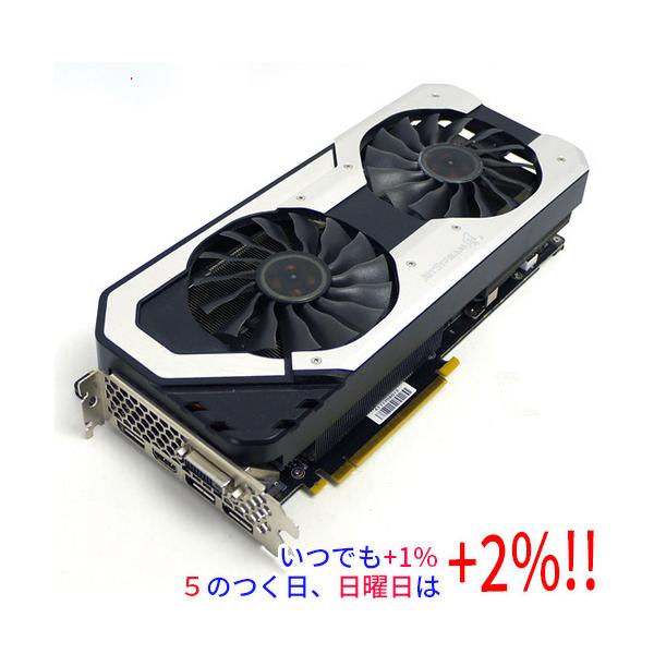 【商品名：】PALIT GeForce GTX1070 8GB Super JetStream NE51070S15P2-1041J　／　【商品状態：】 動作確認済みの中古品です。／ ／ ※ヒートシンクに白錆があります。 ／ ※中古品ですの...