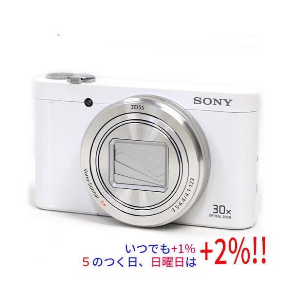 【いつでも+1％！5のつく日と日曜日は+2%！】【爆買】【中古】SONY製 Cyber-shot DSC-WX500 ホワイト/1820万画素