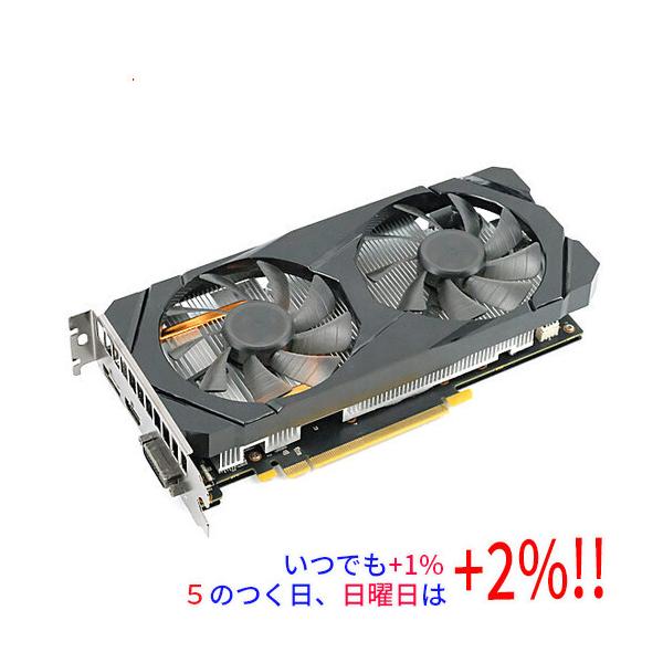 中古】玄人志向グラボ GF-GTX1660Ti-E6GB/DF PCIExp 6GB : エクセラー