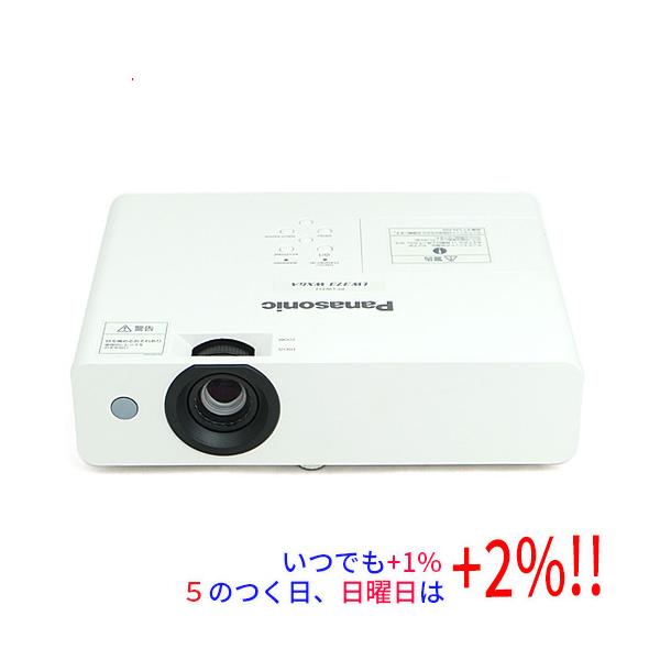 【商品名：】Panasonic 液晶プロジェクター PT-LW373J 電源コードなし　／　【商品状態：】動作確認済みの中古品です。／ ／ ※中古品ですので、傷、汚れ等ある場合がございます。／ ご理解の上、ご検討お願いします。　／　【検索用...