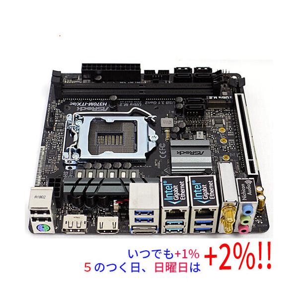 中古】ASRock製 Mini ITXマザーボード H370M-ITX/ac LGA1151