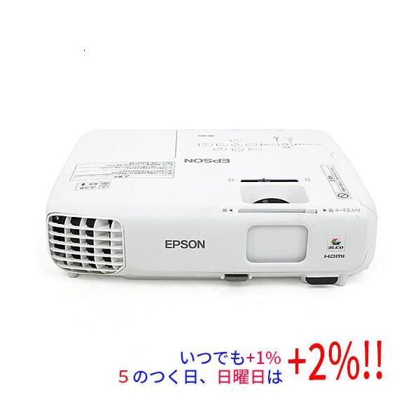 【商品名：】EPSON製 液晶プロジェクター EB-S03 2600ルーメン 電源コードなし　／　【商品状態：】動作確認済の中古品です。／ ／ ※中古品ですので、傷、汚れ等ある場合がございます。ご理解の上、ご検討お願いします。　／　【検索用...