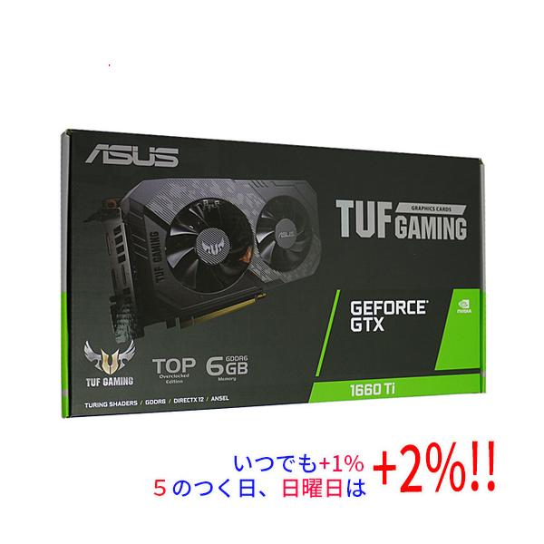 ASUS（エイスース） 【中古】ASUSグラボ TUF-GTX1660TI-T6G-EVO-GAMING