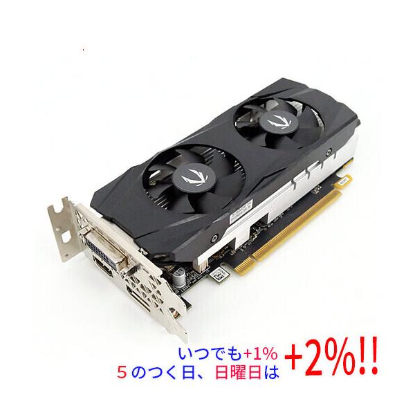 中古】ZOTAC GAMING GeForce GTX 1650 Low Profile GDDR6 ZT-T16520M
