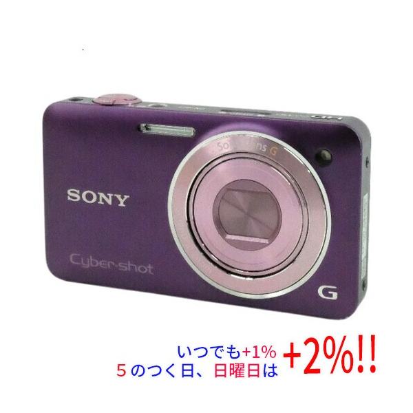 中古】SONY Cyber-shot DSC-WX5-V バイオレット/1220万画素 液晶画面