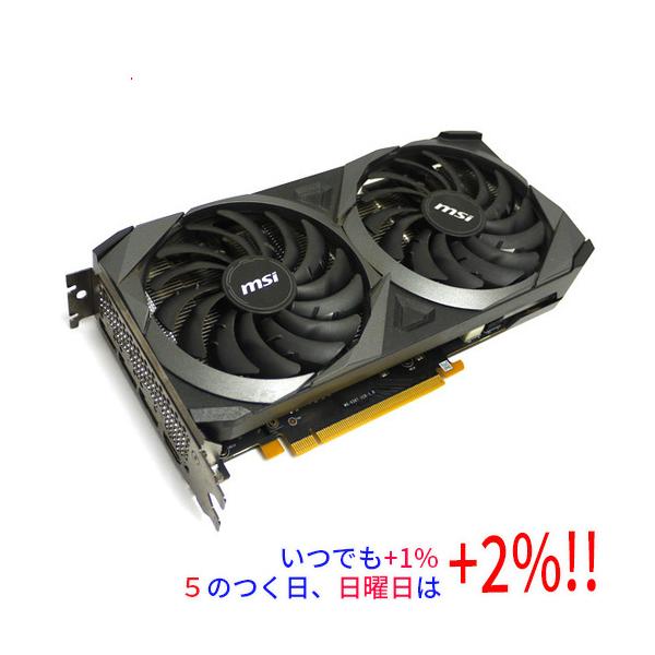 中古】MSI グラボ GeForce RTX 3060 VENTUS 2X 12G OC J【いつでも+1