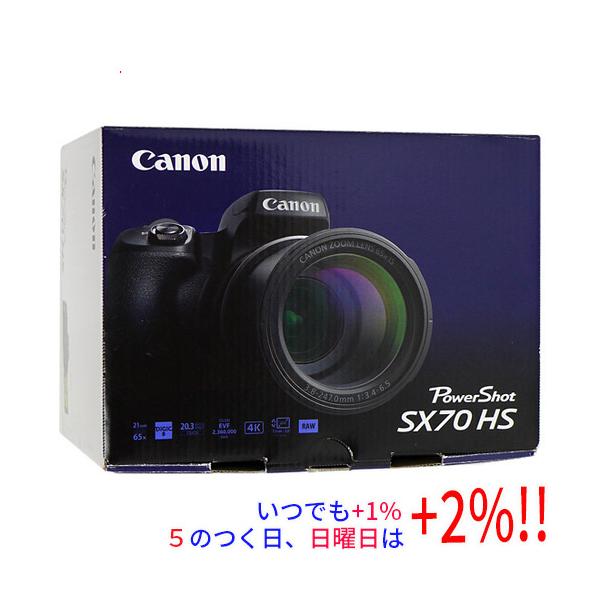 PowerShot 【中古】Canon SX70 HS 2030万画素 元箱あり【いつでも+1