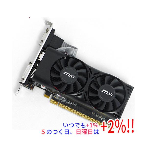 【中古】MSI グラフィックボード N750Ti-2GD5TLP PCIExp 2GB 訳あり【いつでも+1％！5のつく日と日曜日は+2%！】　爆買