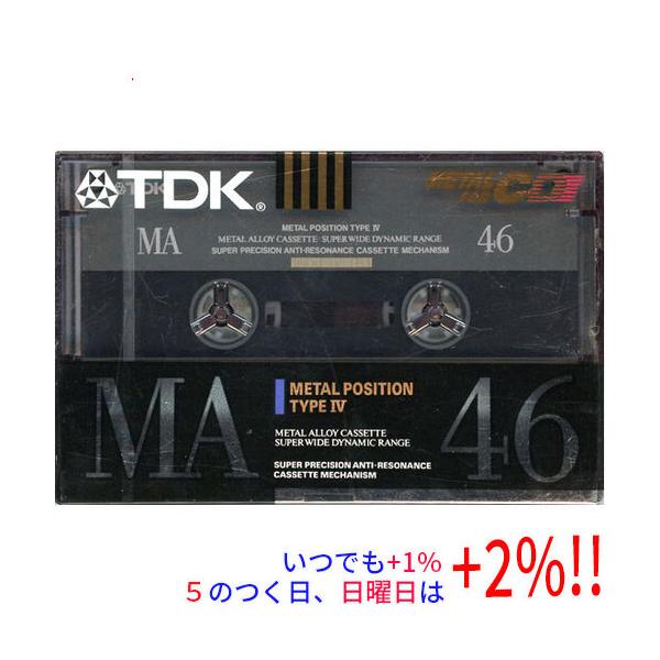 TDK カセットテープ メタル MA-46M 46分【いつでも+1％！5のつく日と日曜日は+2%！】　爆買