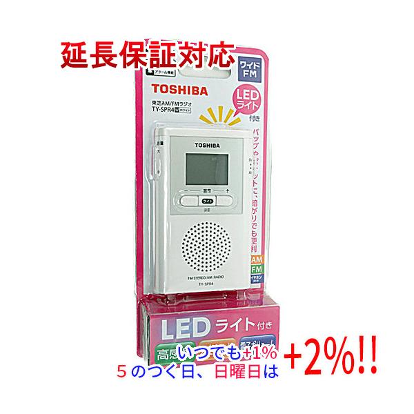 TOSHIBA（東芝） TOSHIBA LEDライト付ポケットラジオ TY-SPR4(W