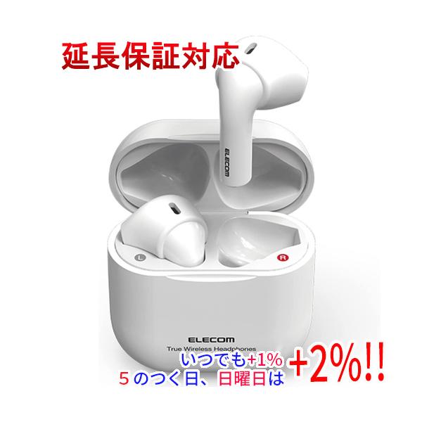ELECOM エレコム 完全ワイヤレスBluetoothヘッドホン LBT-TWS11WH ホワイト【いつでも+1％！5のつく日と日曜日は+2%！】　爆買