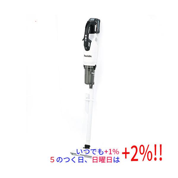 マキタ 充電式クリーナー バッテリ・充電器付き CL003GRDW スノーホワイト【いつでも+1％！5のつく日と日曜日は+2%！】　爆買