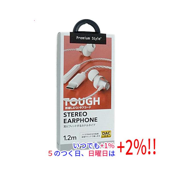 PGA ステレオイヤホン カナルタイプ Premium Style PG-SETC2WH4 ホワイト【いつでも+1％！5のつく日と日曜日は+2%！】　爆買