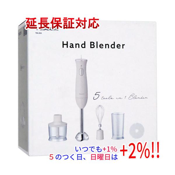 テスコム（TESCOM） ハンドブレンダー Pure Natura TBL30A-W ホワイト
