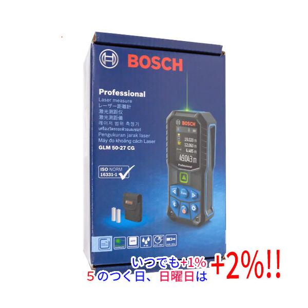 【商品名：】【新品(開封のみ)】 BOSCH レーザー距離計 GLM50-27CG　／　【商品状態：】新品未使用。開封のみの未使用品です。　／　【検索用キーワード：】 GLM50-27CG　／　【型番：】GLM50-27CG　／　【商品説明...