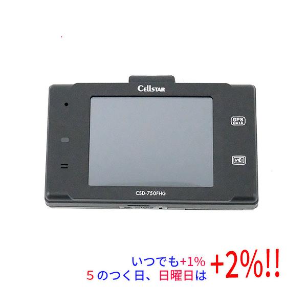 未使用　Cellstar 【CSD-750FHG】 CELLSTAR（セルスター） 【中古】CELLSTAR ドライブレコーダー CSD