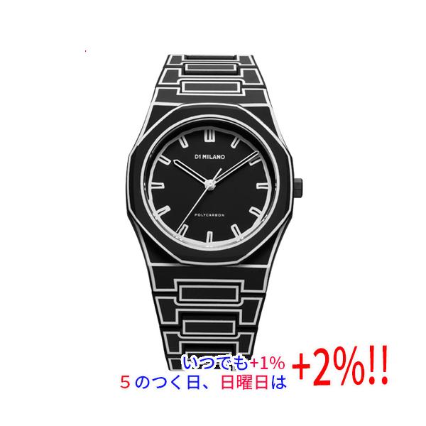 D1 MILANO（ディーワン ミラノ） 腕時計 ポリカーボン PCBJ33 ブラック
