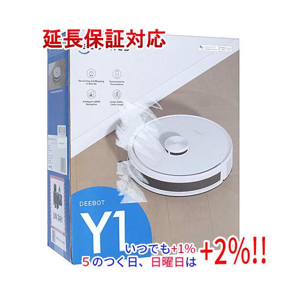 DEEBOT ECOVACS ロボット掃除機 Y1 PRO DLX34-22EE ホワイト