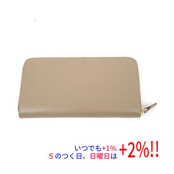 無印良品 ベジタブルタンニンレザー長財布 グレイッシュブラウン 新品未使用 無印良品 ベジタブルタンニンレザー 長財布 グレイッシュブラウン