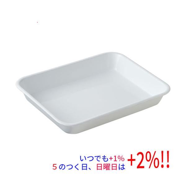 【商品名：】野田琺瑯 バット 21取 VA-21W ホワイト　／　【商品状態：】新品　／　【検索用キーワード：】≪バット≫ VA-21W　／　【型番：】 VA-21W　／　【商品説明：】料理の下ごしらえに便利なバット。用途に合わせてセレクト...