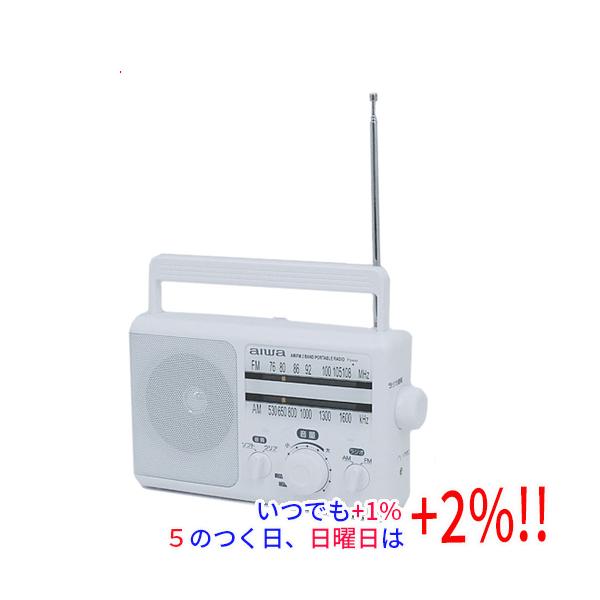 AIWA ホームラジオ GAA4-PHR0001(WH) ホワイト【いつでも+1％！5のつく日と日曜日は+2%！】　爆買