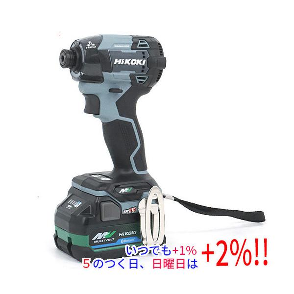【商品名：】HiKOKI 36V コードレスインパクトドライバ WH36DD (2XHSZ)(IG) アイスグレー　／　【商品状態：】新品／ ／ 当店では電動工具に関しましての初期不良の対応期間を2週間と定めさせて いただいております。／ ...