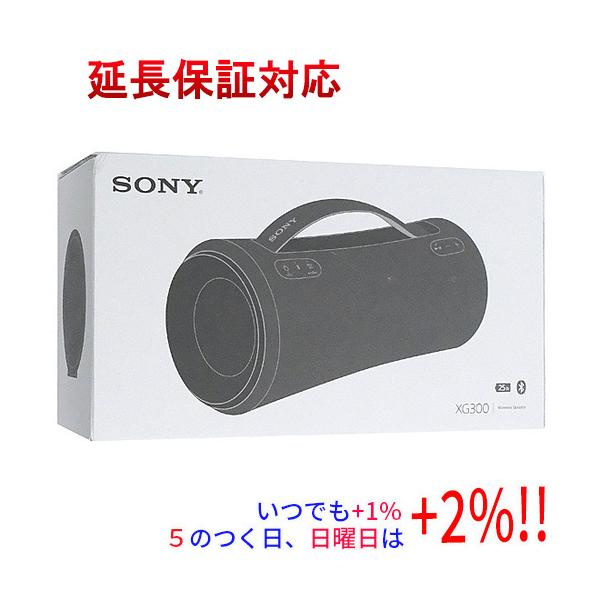他サイト： 【新品訳あり(箱きず・やぶれ)】 SONY ワイヤレスポータブルスピーカー SRS-XG300 (B) ブラックの商品画像