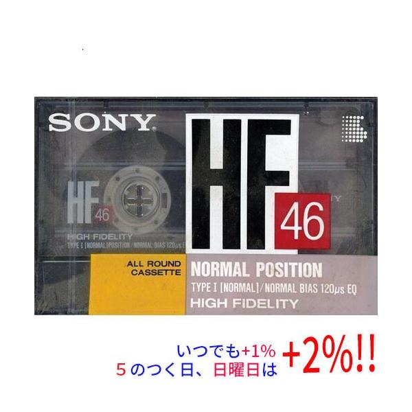 SONY カセットテープ ノーマルポジション HF46B 46分