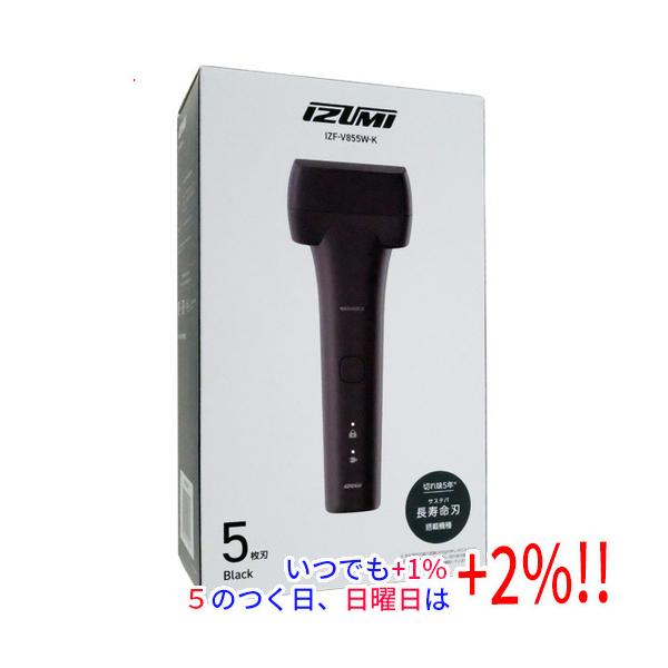 IZF IZUMI 往復式シェーバー V8 Series IZF-V855W-K ブラック