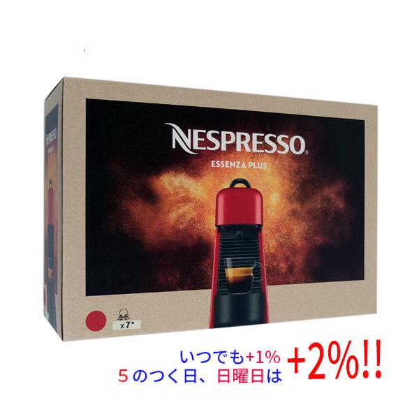 開封済み・新品未使用！！ネスプレッソ　エッセンサ プラス　(D45) 新品(開封のみ)】 ネスプレッソ エッセンサ プラス D45N-RE チェリー