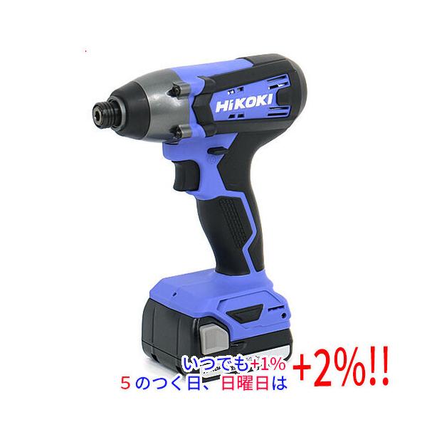 他サイト： 【新品訳あり】 HiKOKI コードレスインパクトドライバ FWH14DF (BG) スリーブケースなしの商品画像