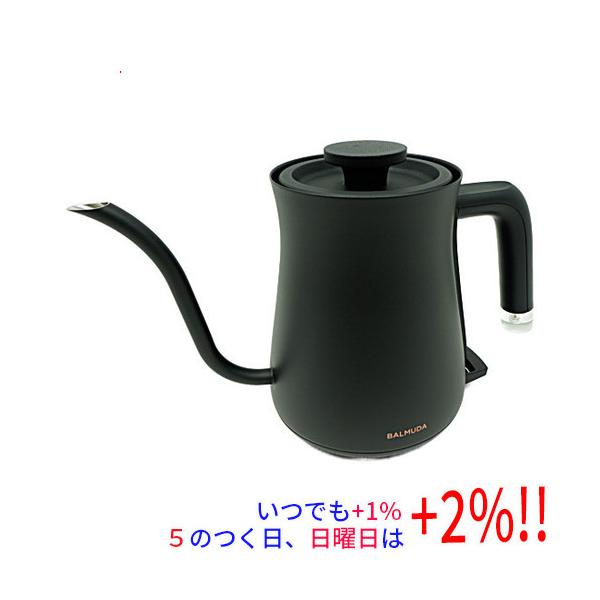 新品未開封 BALMUDA K07A-BK BLACK ザ・ポッド　ブラック 新品訳あり(開封のみ・箱きず・やぶれ)】 BALMUDA 電気ケトル The Pot