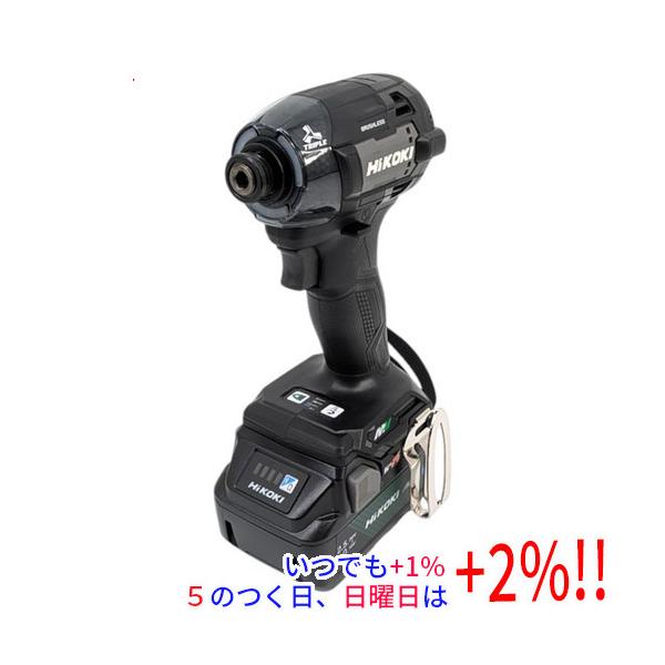 HiKOKI 36V コードレスインパクトドライバ WH36DD (2XHBSZ) ストロングブラック【いつでも+1％！5のつく日と日曜日は+2%！】　爆買