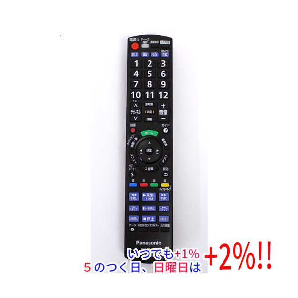 【中古】Panasonic テレビ用リモコン DY-RM50【いつでも+1％！5のつく日と日曜日は+2%！】　爆買