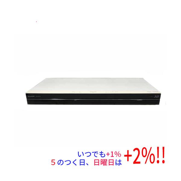 【商品名：】SHARP AQUOS ブルーレイディスクレコーダー BD-WW1000 ホワイト 本体いたみ リモコンなし　／　【商品状態：】動作確認済みの中古品です。／／※本体が日焼けしております。／／※中古品ですので、傷、汚れがございます...