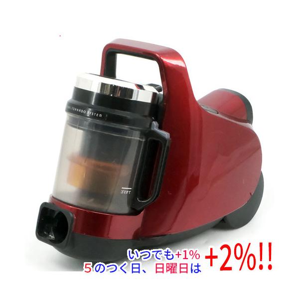トルネオ 【中古】TOSHIBA サイクロン式クリーナー ミニ VC-C7(R