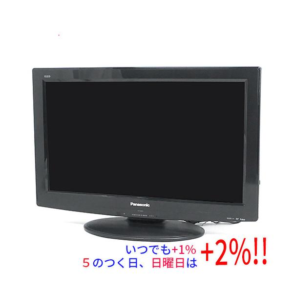 【中古】Panasonic 26V型 液晶テレビ VIERA TH-L26X2-K カーボンブラック リモコンなし【いつでも+1％！5のつく日と日曜日は+2%！】　爆買