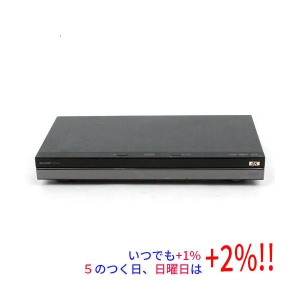 【中古】SHARP AQUOS 4Kレコーダー 4TB 4B-C40AT3 リモコンなし【いつでも+1％！5のつく日と日曜日は+2%！】　爆買
