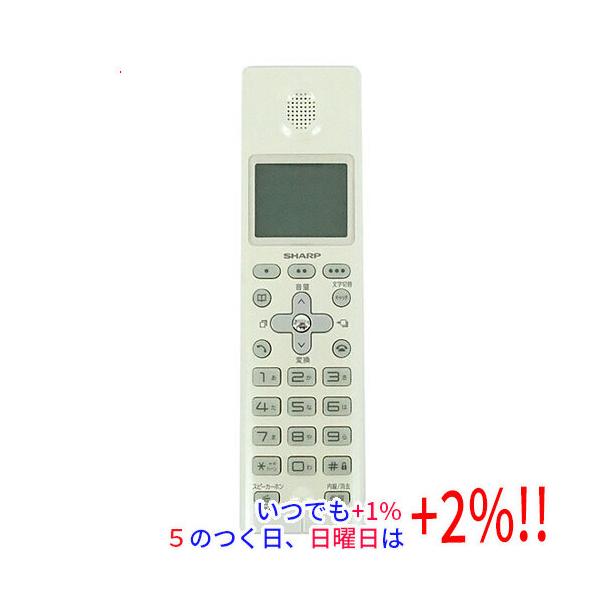 【商品名：】SHARP 電話子機 JD-K7C1 本体のみ 本体いたみ　／　【商品状態：】動作確認済みの中古品です。／／※本体が日焼けしています。／／※中古品ですので、傷、汚れ等がございます。／ご理解の上、ご検討お願いします。　／　【検索用...